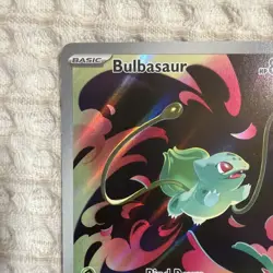 Bulbasaur Mega Evolution Special Illustration Rare 133/132 Pokemon TCG - Image 2