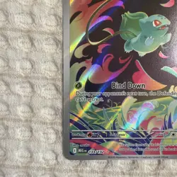Bulbasaur Mega Evolution Special Illustration Rare 133/132 Pokemon TCG - Image 4