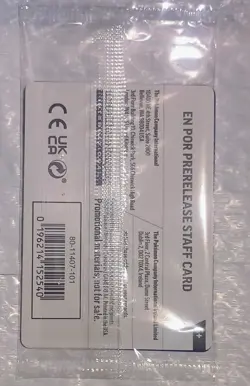 Pokemon - Perfect Order Prerelease Staff Promos - Sealed Set of 4 - Image 2