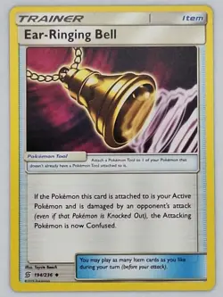 Ear-Ringing Bell 194/236 Pokemon - Sun & Moon Unified Minds MP - Image 1