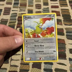 Swablu (Shiny) Non Holo Rare Platinum SH5 LP 2009 Pokemon Non Holo! - Image 1