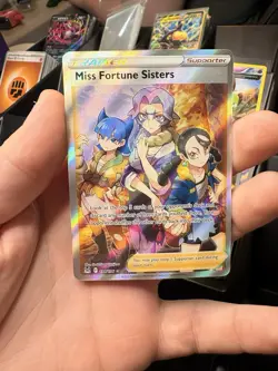Pokemon Miss Fortune Sisters 194/196 Lost Origin Ultra Rare Full Art Holo Train… - Image 1
