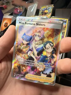 Pokemon Miss Fortune Sisters 194/196 Lost Origin Ultra Rare Full Art Holo Train… - Image 4