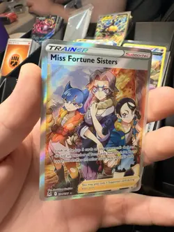 Pokemon Miss Fortune Sisters 194/196 Lost Origin Ultra Rare Full Art Holo Train… - Image 5