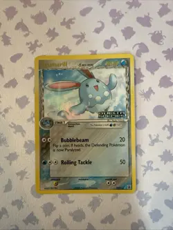 2005 Pokemon Azumarill EX Delta Species Reverse Holo 19/113 NM - Image 3