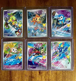 Pokemon TCG First Partner Illustration Collection Illustration Rare Full Art - Image 1