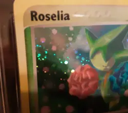 CGC 8 NM/MT Subs Pokemon Roselia Holo Swirl Ex Dragon 2003 Vintage WOTC - Image 3