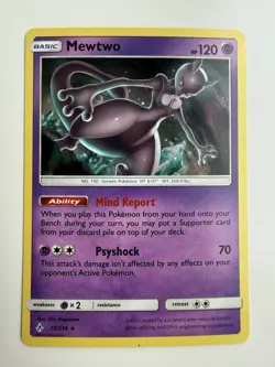 Pokemon TCG - Mewtwo 75/214 Cosmo Holo Costco Canada - Unbroken Bonds - Image 1