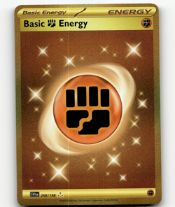 Pokemon Basic Fighting Energy 258/198 Scarlet & Violet Base Set NM/M - Image 1