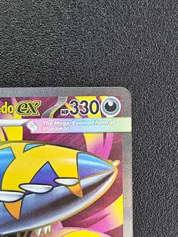 Mega Sharpedo Ex 113/094 Pokemon TCG Phantasmal Flames - NM - Image 3