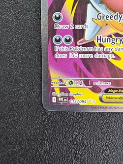 Mega Sharpedo Ex 113/094 Pokemon TCG Phantasmal Flames - NM - Image 5