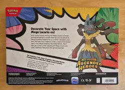 Sealed Pokemon TCG - Ascended Heroes Premium Poster Collection Mega Lucario Box - Image 2