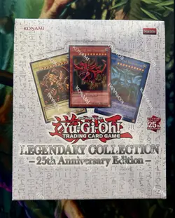 Sealed Konami Yu-Gi-Oh! TCG Legendary Collection 25th Anniversary Display - Image 1