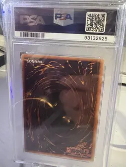 Alpha the Magnet Warrior DOR-001 Duelist of the Roses 2003 Yugioh Promo PSA 9 - Image 2