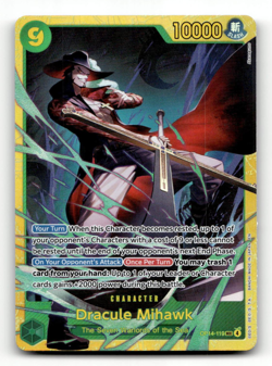 One Piece CCG Dracule Mihawk (SEC) - The Azure Sea's Seven - Image 1