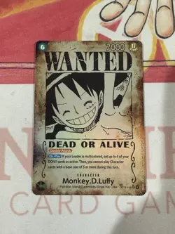 Monkey.D.Luffy (SP) (Wanted Poster) OP13-118 Carrying On His Will, Foil - Image 1