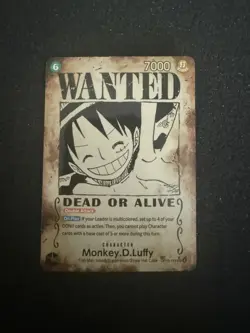 Monkey.D.Luffy (118) (Wanted Poster) OP13-118 Carrying On His Will Foil MINT - Image 1