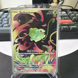 Bulbasaur - 133/132 - Illustration Rare - Mega Evolution - Pokemon Card - NM/M - Image 1