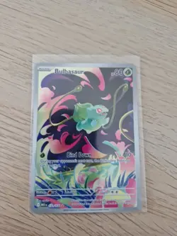 Bulbasaur 133/132 Illustration Rare Mega Evolution Pokemon Near Mint - Image 1