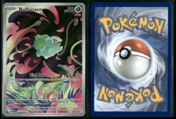 ✰ BULBASAUR 133/132 ILLUSTRATION RARE MEGA EVOLUTION POKEMON ✰ NM/M - Image 1