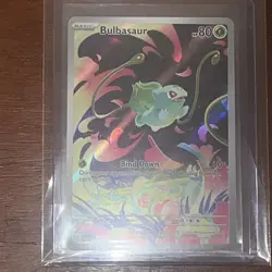 Bulbasaur Illustration Rare 133/132 Mega Evolution Pokemon Near Mint - Image 1