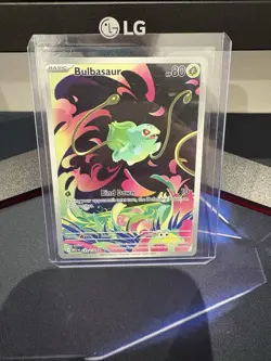 Pokemon TCG Bulbasaur 133/132 - Illustration Rare - Mega Evolution Pack Fresh - Image 1