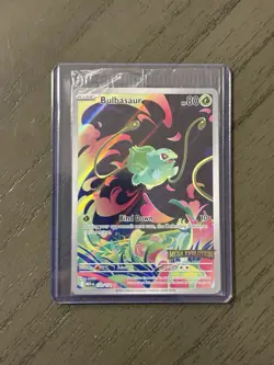 Bulbasaur Illustration Rare 133/132 Mega Evolution STAMPED Promo SEALED Pokemon - Image 1