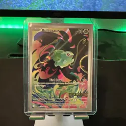 Bulbasaur (Mega Evolution Stamped) Illustration Rare 133/132 Promos Pokemon TCG - Image 1