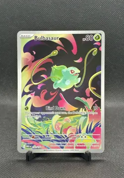 Bulbasaur 133/132 - Illustration Rare - Mega Evolution - Pokemon Card NM/M - Image 1