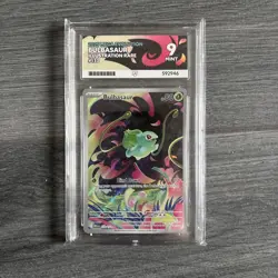 Pokemon TCG Bulbasaur 133/132 Mega Evolution Illustration Rare ACE 9 - Image 1