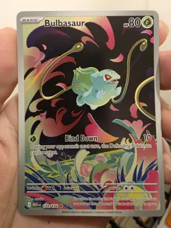 Bulbasaur 133/132 Illustration Rare Holo - Mega Evolution - Pokemon TCG - Image 1