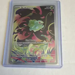 Bulbasaur 2025 Pokemon Illustration Rare Holo Mega Evolution 133/132 English - Image 1