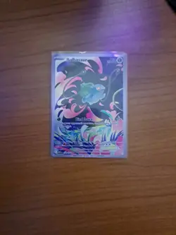 Pokemon TCG Mega Evolution Bulbasaur Card 133/132 Illustration Rare - Image 1