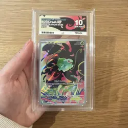 Pokemon TCG Bulbasaur Mega Evolution 133/132 Illustration Rare ACE 10 GEM MINT - Image 3