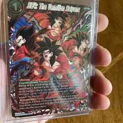 SS4: The Vermilion Saiyans BT15-152 SCR- Dragon Ball Super Card Game - Image 2