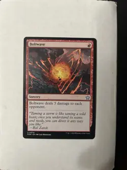 MTG NM Boltwave Foundations Regular Magic: The Gathering Card - Image 1