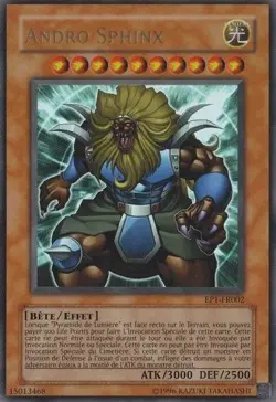 Yu-Gi-Oh! - Andro Sphinx - Exclusive Pack 1 - PLAYED - FR - Image 1