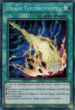 Yu-Gi-Oh! - Orage Foudroyant - MINT/NMINT - FR - 1st - Image 1