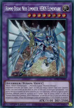 Yu-Gi-Oh! - Homme-Oiseau Neos Lumineux, HEROS Elementaire - MINT/NMINT - FR - 1s - Image 1
