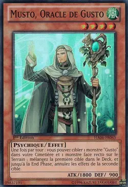 Yu-Gi-Oh! - Musto, Oracle de Gusto - MINT/NMINT - FR - 1st - Image 1