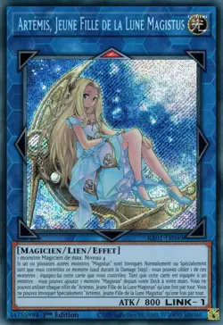 Yu-Gi-Oh! - Artemis, Jeune Fille de la Lune Magistus - MINT/NMINT - FR - 1st - Image 1