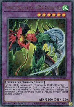 Yu-Gi-Oh! - Homme-Oiseau de Feu, Heros Elementaire - MINT/NMINT - FR - 1st - Image 1