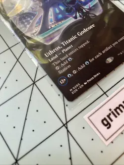 Uthros, Titanic Godcore (Borderless) Edge of Eternities Regular M 0285 EOE MTG - Image 2