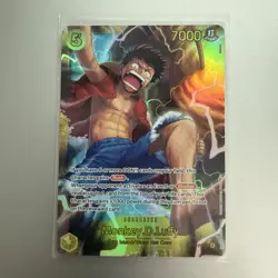 One Piece OP15 Monkey D. Luffy 119 SEC Adventure on Kami’s Island English - Image 1