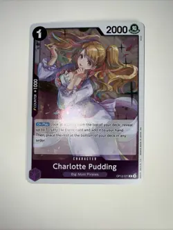 One Piece Charlotte Pudding (OP12-071/156) OP12 Legacy of the Master LP FOIL - Image 1