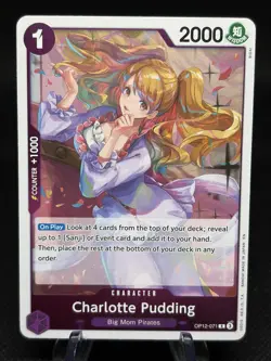 Charlotte Pudding OP12-071 R Legacy of the Master - ONE PIECE ENGLISH - Image 1