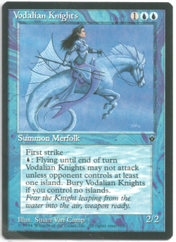 MTG - Vodalian Knights - Fallen Empires - ENG - NM - Image 1