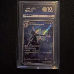 Ace 10 Ceruledge 1507/07 Gem Pack Vol 3 Simplified Chinese Graded Pokemon Card - Image 1