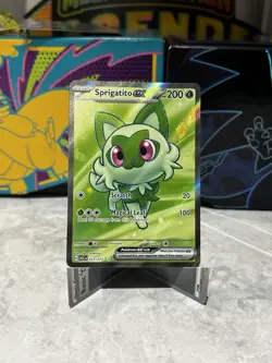 Sprigatito ex 251/217 Ascended Heroes - Full Art Pokemon Card - NM/Mint - Image 1