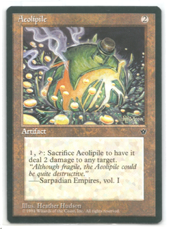 MTG - Acolyte - Fallen Empires - ENG - LP - Image 1